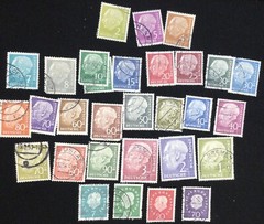 GERMANY 1955-1964 Deutsche BundesPost Stamps Postage Collection Lot Used Mint MH