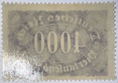 Travelstamps: 1922 Germany Stamps Deutsches Reich 4000 M / Mi. Nr. 255 MOGNH