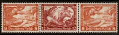 Germany 1933 Wagner Opera Music Mi W58 MH Se-tenant Zusammendruck 63474
