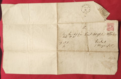 Imperial German document cover envelope invoice Germany 1880