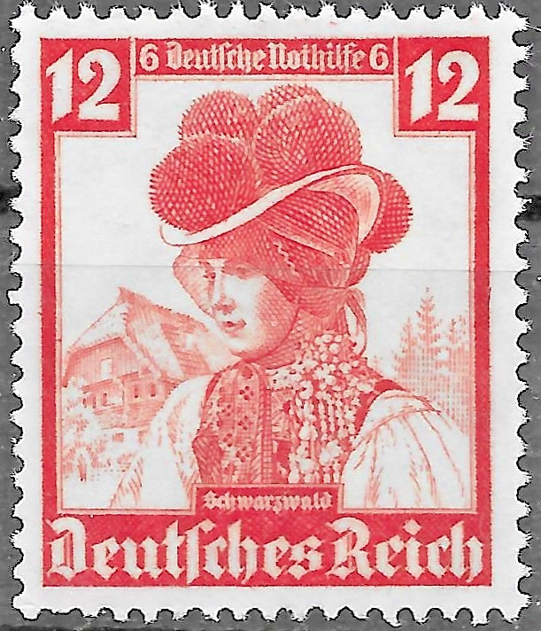 Germany 3rd Reich 1935 Welfare Fund Mi# 593 MNH **