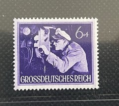 1944 German Reich „Heroes Memorial Day“ set Stamps Deutschland Briefmarken