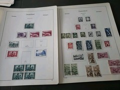 Germany Collection French Zone With Saar Used Mh Mnh