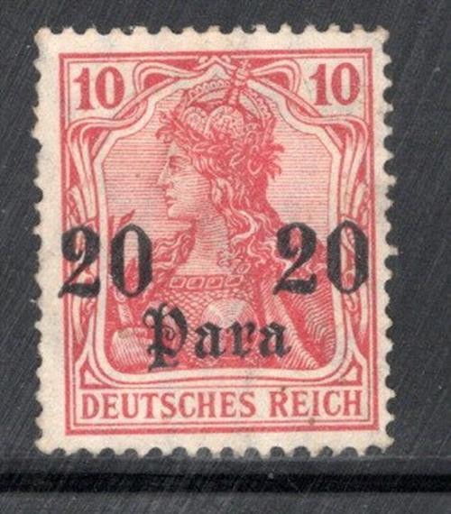 GERMANY GERMAN DEUTSCHES REICH TURKEY STAMP OVERPRINT USED 1395CD