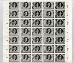 MNH stamp Sheet Sc B231 Adolf Hitler 1943 Birthday WWII Germany Third Reich