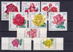 DDR MNH ** 1763-8 & 1778-80 Flowers