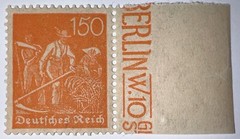 Travelstamps: 1922 Germany DR Deutsches Reich 150pf Stamp Scott #175 MNH OG