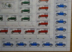 Berlin Nr. 660-663 Postfrisch Deluxe Cars Michel 250€ MNH Sheet Set