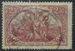 1920 German Empire 3 Reich 250M. Signed 115b Used (Wei.143