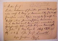 GERMANY ROHRPOST CARD 1903 BERLIN W 64
