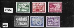 MH set B148-159 1939 & 1941 18 stamps Postal Hitlers‘ Culture fund #2304