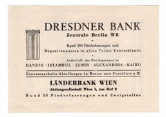 GERMANY CAR & MOTORCYCLE SHOW B134-6 DRESDNER BANK CARD