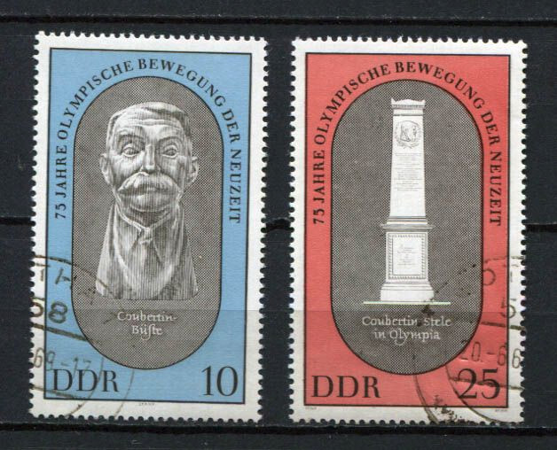 Germany – DDR : Olympia Revival set from 1969 – CTO