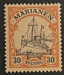 Travelstamps: GERMANY MARIANEN STAMPS Kaiser’s Yacht Mint OG H UNWMK