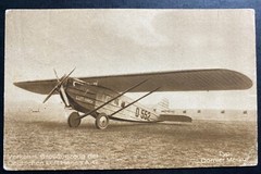 1927 Stuttgart Germany RPPC Postcard First Flight Cover To Zurich Switzerland
