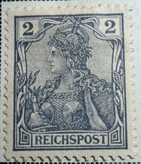 Germany Lot of 20 1889 – 1900 Stamps (SC 46-63, 46a)