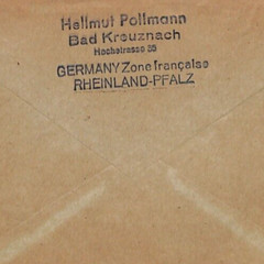 Germany RHEINLAND-PFALZ *Goethe* 1949 Air Mail Cover Bad Kreuznach USA NY YG236