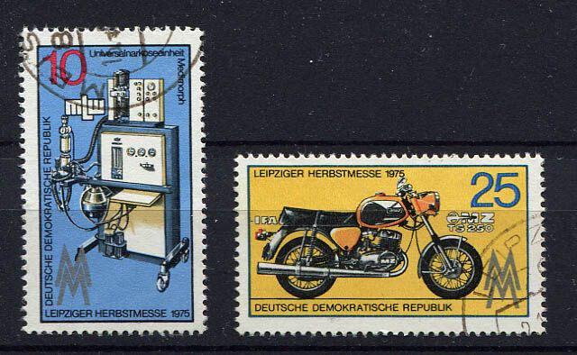 Germany – DDR : Leipzig Fair set from 1975 – used