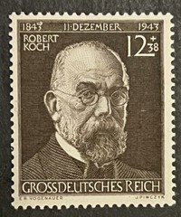 Travelstamps: Germany Stamps Sc B251 Robert Koch Scientist Mint MNH OG