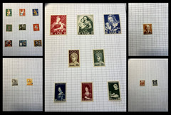 German Germany Saarland 1947-1956 Stamp Collection MNH MH Used Mixed CV $50+