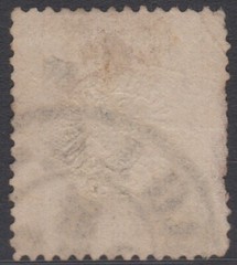 GERMANY – 1872 – ½ Groshen – Orange – SG18 – Arms Embossed: Type B – used