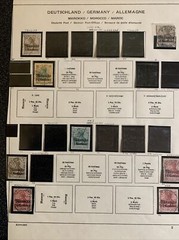 Germany Post Offices in MOROCCO & TURKEY Collection Mint&Used