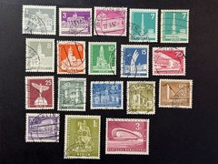 Germany Berlin # 9N 120-136 Used 2024 Scott Catalogue Value $ 42.55