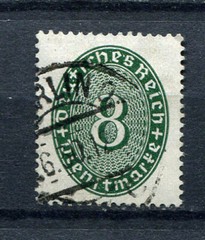 German Reich : Michel # D 116 – Scott # O 67 from 1927 – used