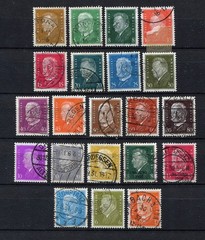 German Reich : Large German President set from 1928 – used
