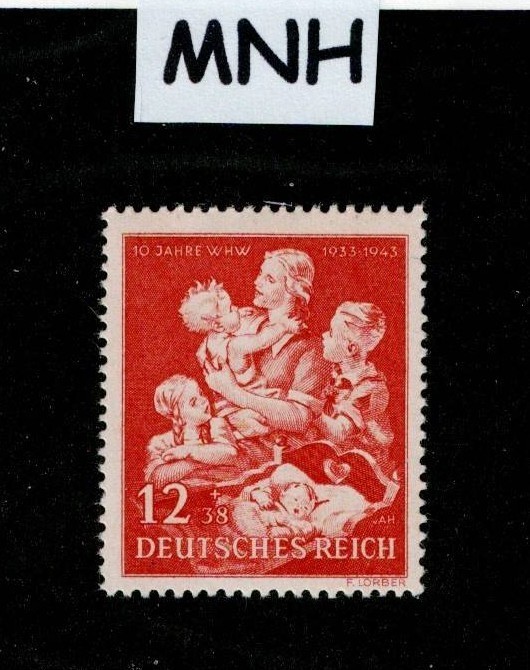 MNH Stamp Sc B246 Mother and children 1943 Winter relief Mother’s day