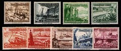 1937 Sct. # B107- B115 SEMI POSTAL VALUE GROUP – OGLH – VF – CV$12.00 (ESP#1931)