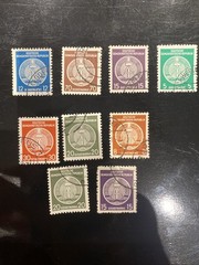 EAST GERMANY DDR Scott O Series Official Stamps 1954-56