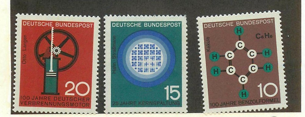 Bundesrepublik MNH ** 440-2 Science