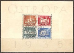 Germany 1935 OSTROPA s/s perfect condition used, Michel # Block 3, $ 1,320.00