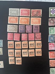 Lot Of 393 German Stamp Singles. MNH and Used Stamps