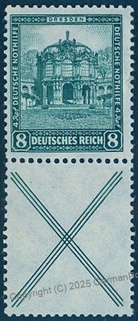 Germany Weimar 1931 Nothilfe Bauwerke Michel S92 MNH Zusammendruck Se-Tena 76761