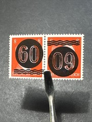 1945 German 8pf / 60 Inverted Overprinted On Hitler Holzhausen Collectible Stamp