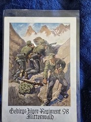 German THIRD REICH Post Cards + FREE U.S. WW2 Propaganda Anti- Hitler Flyers