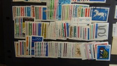 Stampsweis Germany Bund loaded collection on black stock est many 100s stamps