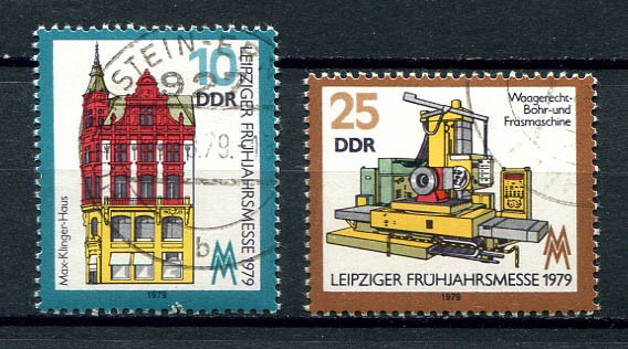 Germany – DDR : Leipzig spring fair set from 1979 – used
