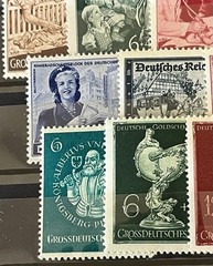 GERMANY – DEUTSCHES REICH – WWII – Collection of MNH Stamps