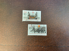 GERMANY EAST DDR GDR 1981 USED NATIONAL PEOPLE’S ARMY SACHSENHAUSEN
