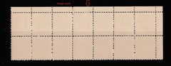 Germany Scott# 3N9a MH-MNH Inscription Block 14 Allied Military Postage