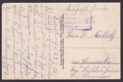 GERMANY 1916, Fieldpost card, WWI