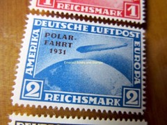 EBS Germany 1931 – Zeppelin Polar Flight – Michel 456-458 MNH** ND – REPRINTS