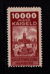 Germany Hamburg 1920s 10,000m Dock Fee Revenue MLH – S56848