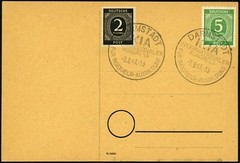 Germany Darmstadt IKIA Engineering Education International Congress 1947 Card