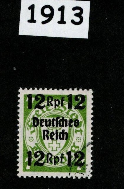 Used stamp Sc 242 Gdansk Poland Danzig 1939 Overprint Germany #1913