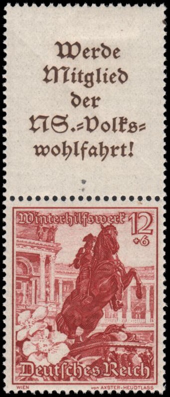 Germany Michel #Zdr-S255 MH VF