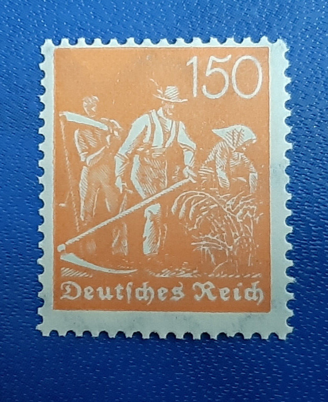 Stamp Germany Deutsches Reich 150 Pfennig 1921 Mi. Nr. 189 WZ 2 (23385)